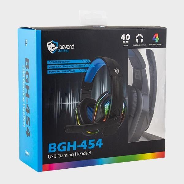 هدفون گیمینگ بیاند مدل BGH 454 RGB Beyond  BGH 454 RGBGaming Headset